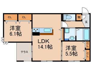 Arcobalenoの物件間取画像